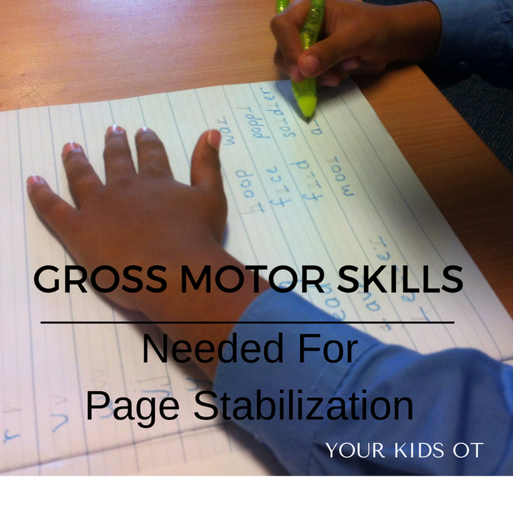Tips for supporting scissor skills: stabilizing the paper