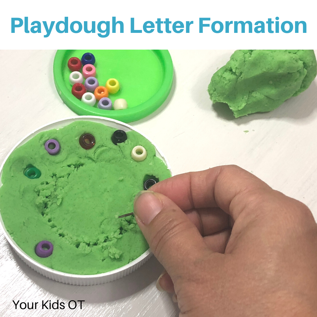 Alphabet play dough mat bundle (Uppercase, Lowercase, and Numbers) -  Digital Download - Growing Hands On Kids Store