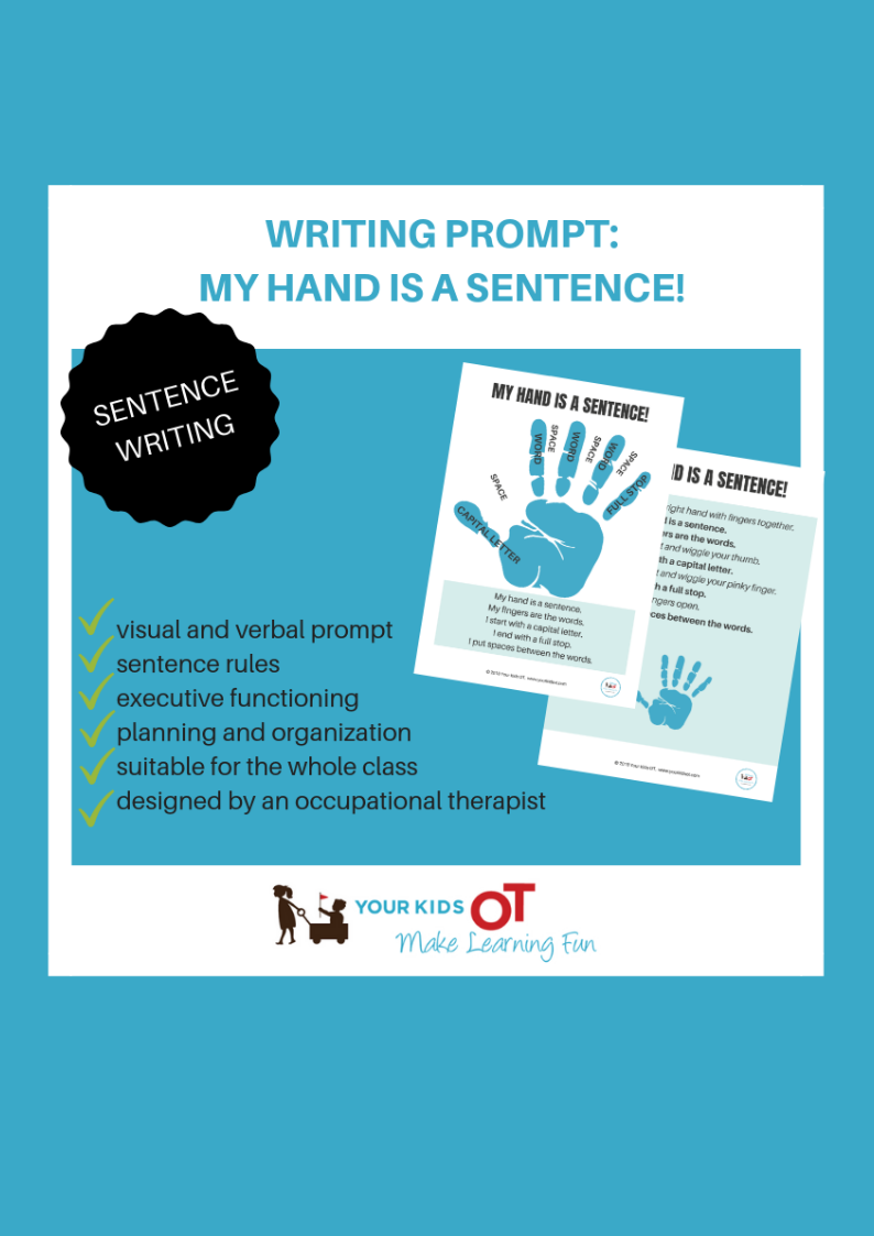 writing-prompt-my-hand-is-a-sentence-printable