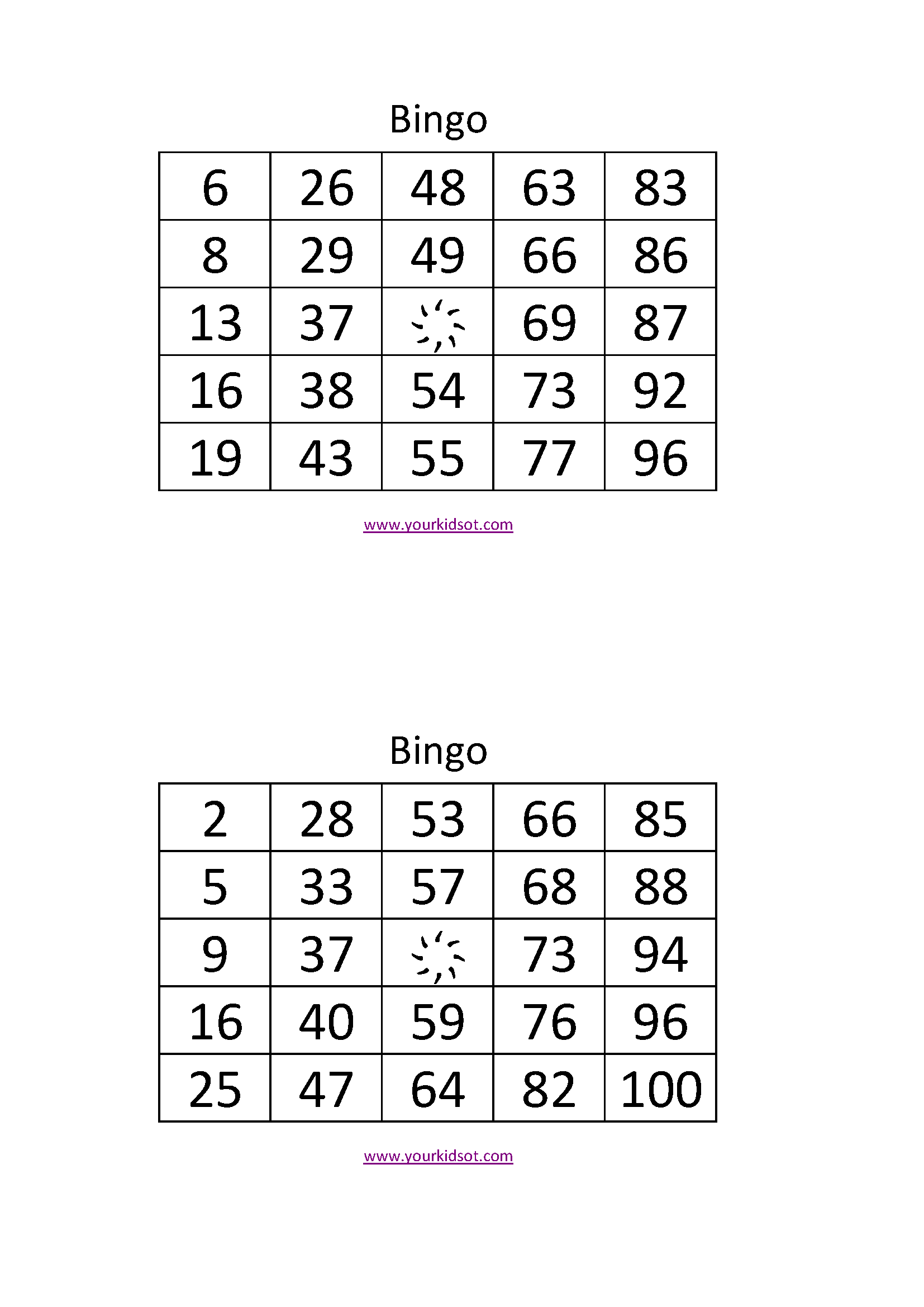 free-printable-bingo